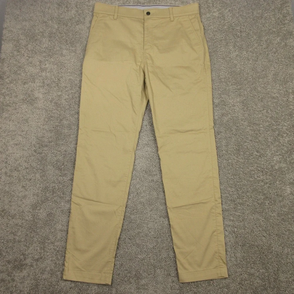 Nike Pants Mens 34x34 Beige Khaki Par Drifit Slim UV Golf Chinos Performance EUC